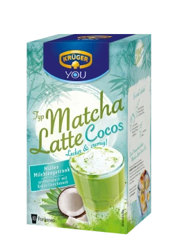 Kruger Matcha Latte Cocos tirpus gėrimas 10vnt 250g | Multum