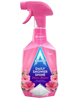 Astonish dušo kabinos valiklis su hibisko kvapu 750ml | Multum