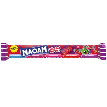 Miško uogų skonio kramtomieji saldainiai Maoam Wild Red Berries 5vnt 110g | Multum