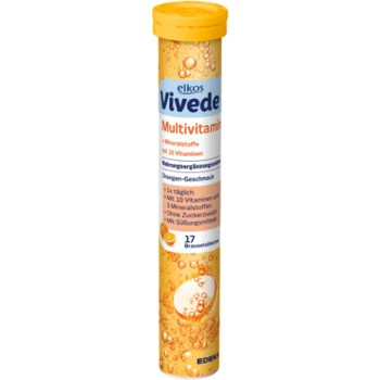 Elkos Vivede Multivitaminų tirpios tabletės x17 102g | Multum