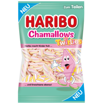Haribo Chamallows Twirlies zefyrai 200g | Multum