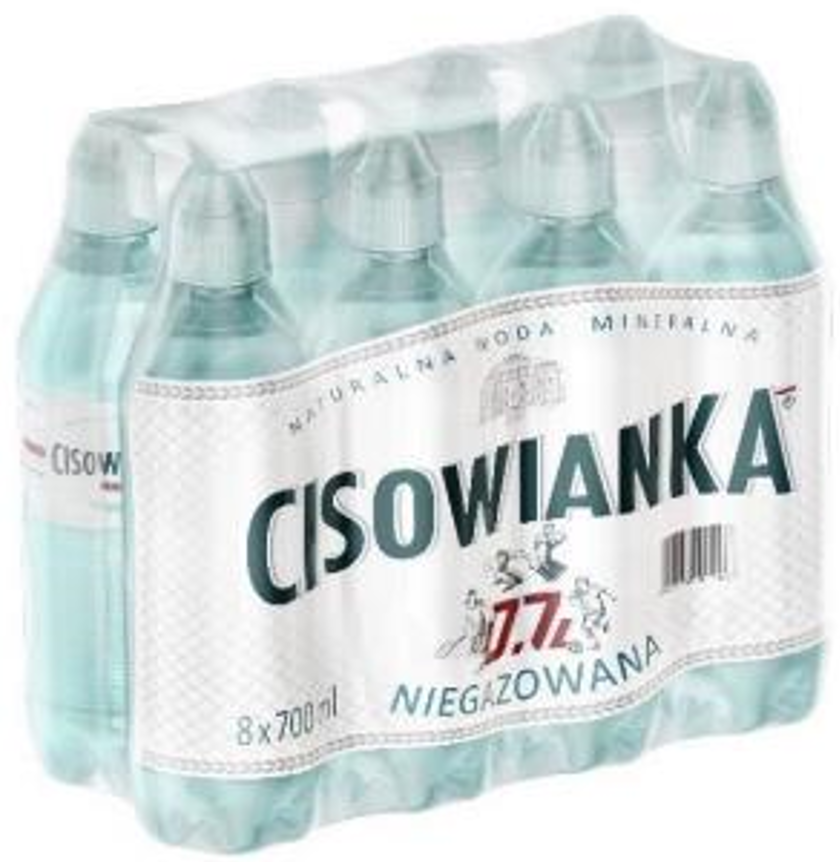 CISOWIANKA Sport negazuotas mineralinis vanduo PET 700ml | Multum