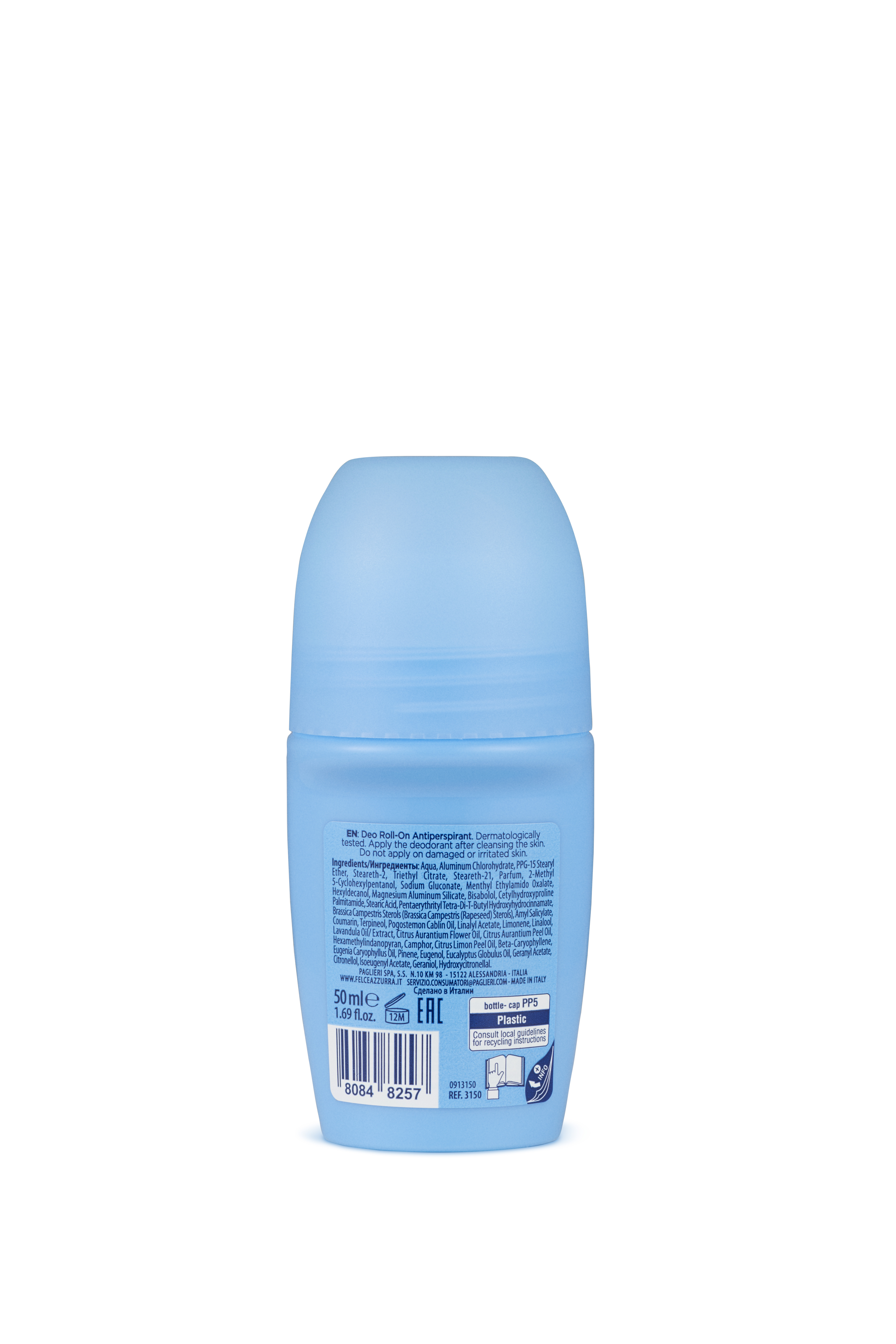 FELCE AZZURRA Originalus dezodorantas - ritinys 50ml | Multum