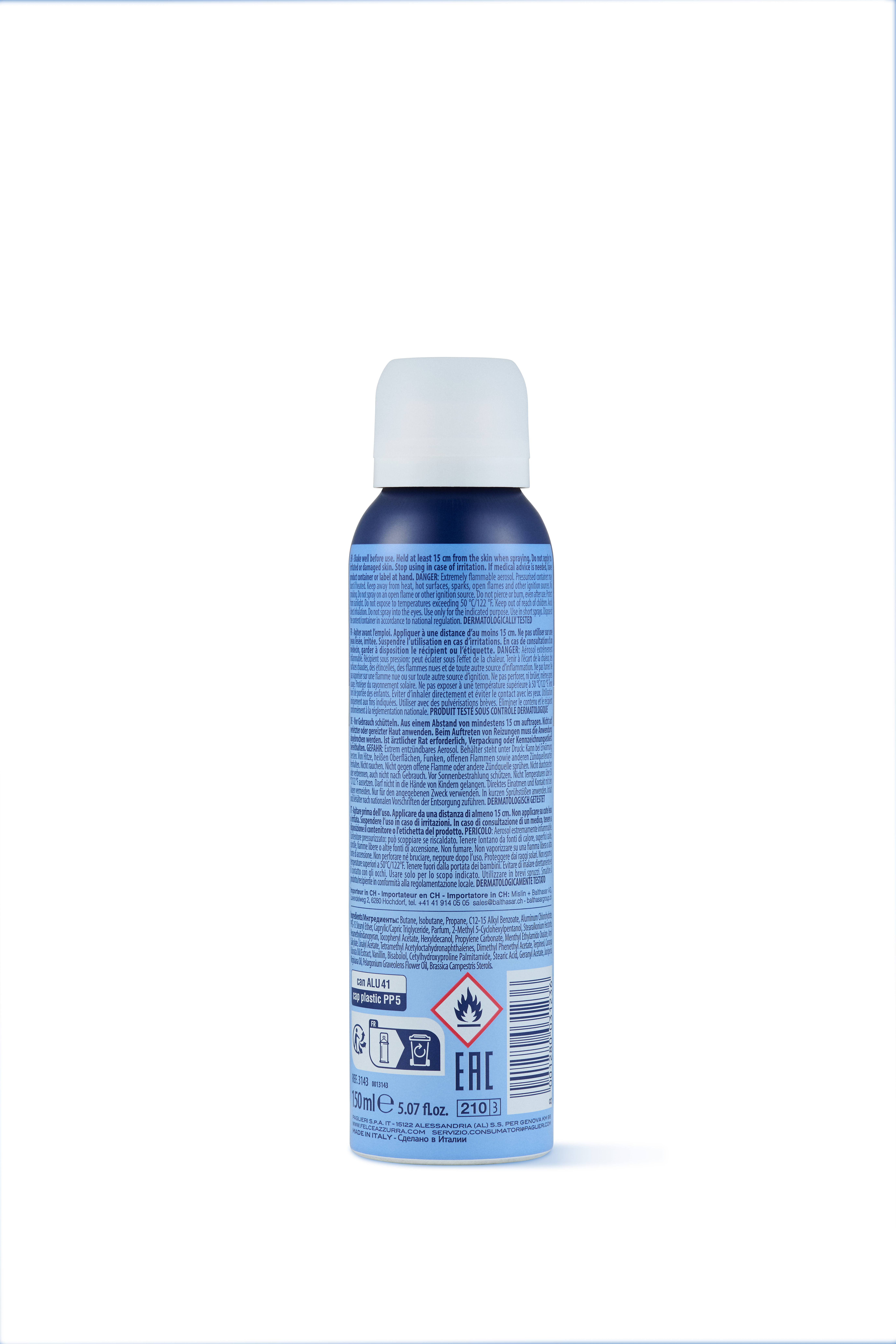 BLUE FERN Nematomi dezodorantai 150ml | Multum
