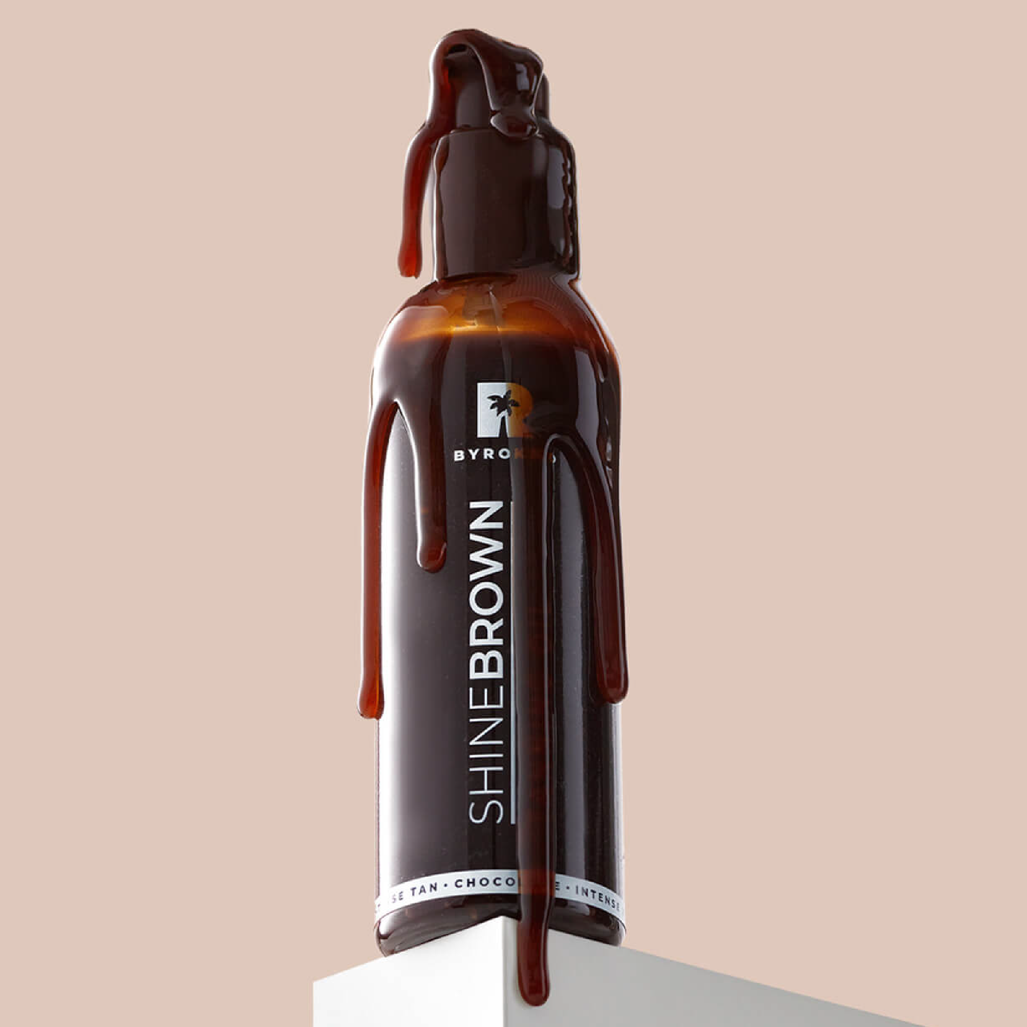 SHINE BROWN šokolado aliejaus įdegio aliejus kūnui 145ml | Multum