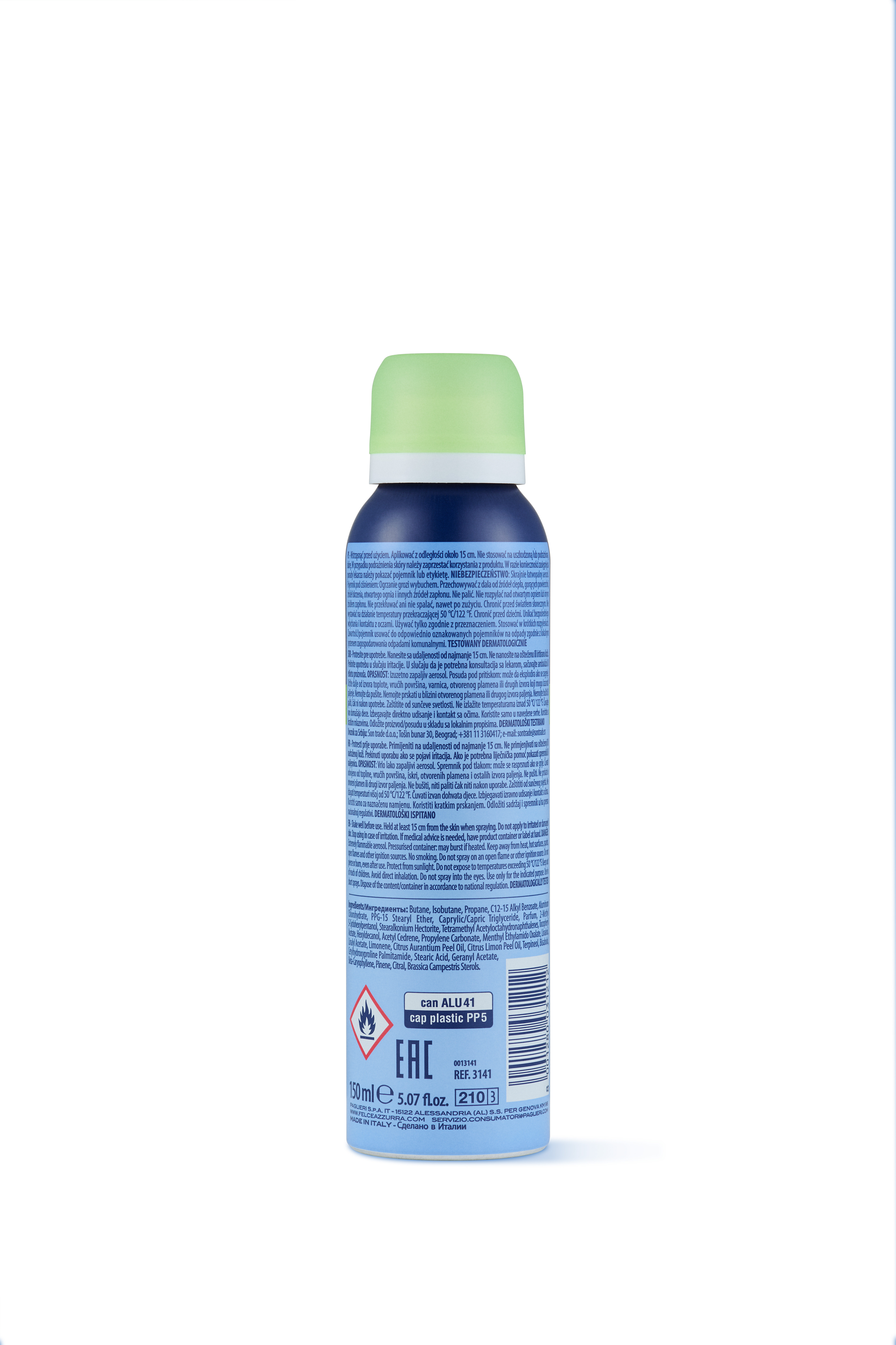 Felce Azzurra Fresh dezodorantas - aerozolis 150ml | Multum
