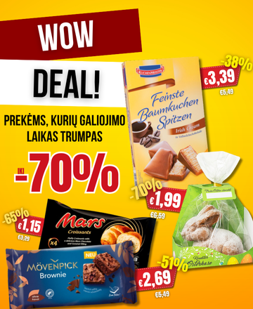 MULTUM, saldumynai, nuolaidos, akcijos