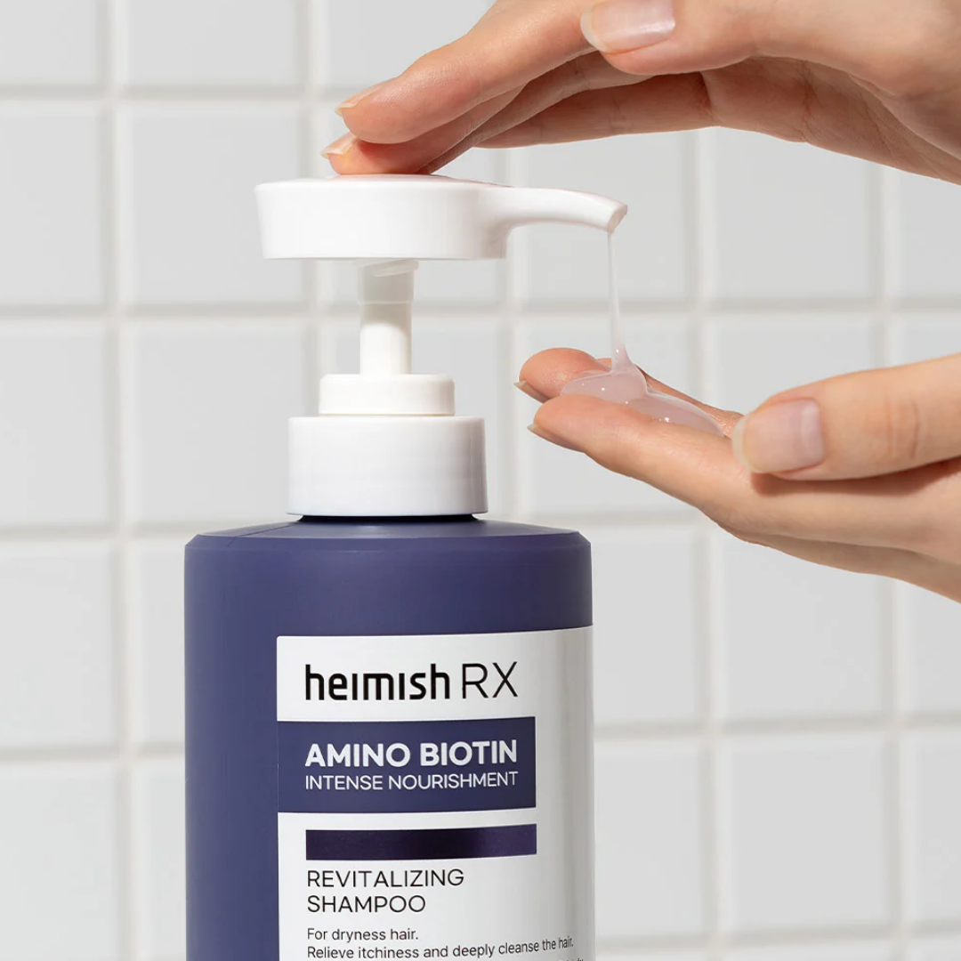 HEIMISH RX amino atjauninantis šampūnas su Biotin 400ml | Multum