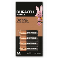 Duracell AA šarminės baterijos 4 vnt | Multum