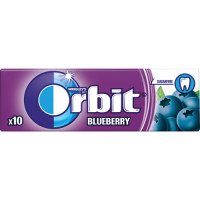 Kramtomoji guma Orbit su mėlynių skoniu 14g | Multum