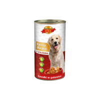 Karma šunų maistas su jautiena 1,24kg | Multum