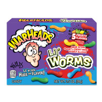 Kovos galvutės Lil Worms želė saldainiai 99g | Multum