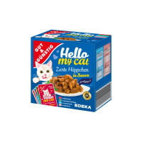 G&G Hello My Cat mėsos gabaliukai padaže 8 vnt. 800 g | Multum