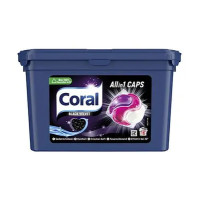 Coral Black Velvet 3in1 kapsulės juodiems skalbiniams skalbti 16x | Multum