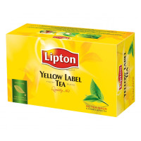 Lipton Yellow Label juodųjų lapų arbata 50x2g | Multum