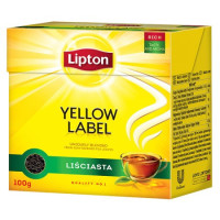 Lipton Yellow Label juodųjų lapų arbata 100g | Multum