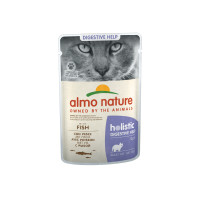 Almo Nature Holistic Sensitive šlapias maistas su žuvimi katėms 70g | Multum