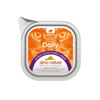 Almo Nature Daily šlapias maistas su triušiena katėms 100g | Multum