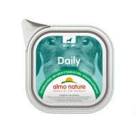 Almo Nature Daily šlapias maistas su ėriena ir bulvėmis šunims 100g | Multum