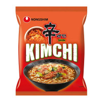Nongshim greitai paruošiamų makaronų sriuba su kimchi skonio 120 g | Multum