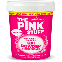 Pink Stuff dėmių valiklio milteliai spalvotiems skalbiniams 1kg | Multum