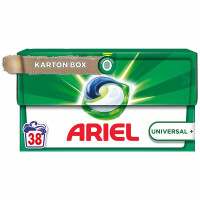 Ariel 3in1 skalbimo kapsulės spalvotiems ir baltiems skalbiniams 38 vnt | Multum