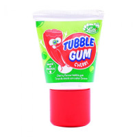 Lutti Tubble vyšnių skonio kramtomoji guma tūbelėje 35g | Multum