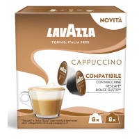 Lavazza Capuccino kavos kapsulės 16 vnt | Multum