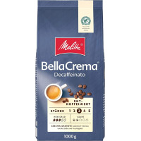 Melitta Bella Crema kavos pupelės be kofeino 1kg | Multum