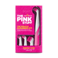 Pink Stuff elektrinis valymo šepetėlis su 4 keičiamais antgaliais | Multum