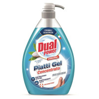 Dual Power koncentruotas indų ploviklis su soda ir mėtų kvapu 1L | Multum