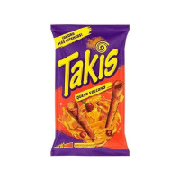 Takis Queso Volcano kukurūzų traškučiai su sūrio ir čili skonio, 100g | Multum