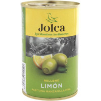 Jolca alyvuogės žalios su citrina, be kauliukų 130g | Multum