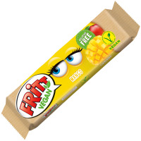 Fritt Vegan kramtomieji saldainiai su mangų skoniu 56g | Multum