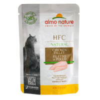 Almo Nature šlapias maistas su vištienos filė mėsos skoniu katėms 55g | Multum