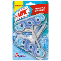 HARPIC Active Fresh tualeto blokas su jūros vandens kvapu 2x35g | Multum