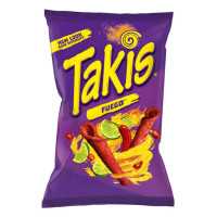 TAKIS Fuego kukurūzų traškučiai su laimo ir čili skonio 100g | Multum