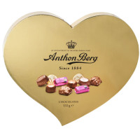 ANTHON BERG židinio auksiniai šokoladiniai saldainiai dėžutėje 155g | Multum