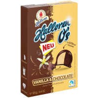 HALLOREN O's šokolado ir vanilės skonio saldainiai 125g | Multum
