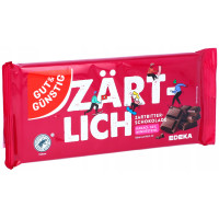 G&G Zartlich kartaus šokolado plytelė 100g | Multum
