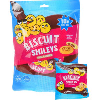BECKY'S Smiley's šokoladiniai sausainiai 190g | Multum