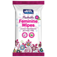 ULTREX intymios higienos servetėlės 20 vnt | Multum