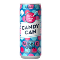 CANDY CAN Bubble Gum limonadas, 330ml skardinėje | Multum