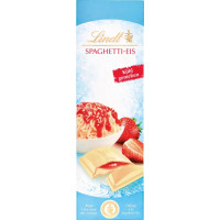 LINDT baltojo šokolado plytelė su Spaghetti-Eis skonio įdaru 100g | Multum