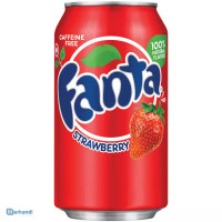 FANTA USA Strawberry, skardinėje 355ml | Multum