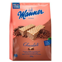 MANNER šokolado skonio vafliai 200g | Multum
