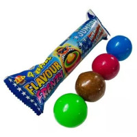 JAWBREAKER Jumbo 4 Ball Flavour Frenzy kramtomoji guma 82g | Multum