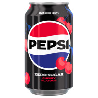 PEPSI NL Zero Sugar Cherry limonadas, 330ml skardinėje | Multum