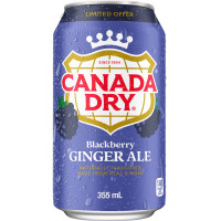 CANADA DRY USA Lemonade Blackberry Ginger Ale 355ml | Multum