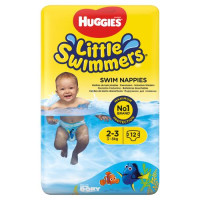 HUGGIES Little Swimmers sauskelnės plaukimui #2-3, 3-7kg, 12vnt. | Multum